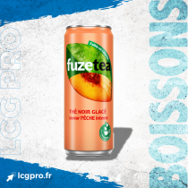 Fuze tea pêche 33CLx24