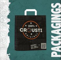 SAC KRAFT CROUSTI 250 pcs