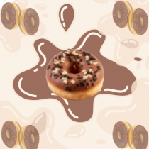 DONUTS DARK Duet fourré x36