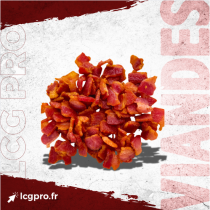 LA POUTINE DE BACON DE BOEUF 400G x10 HALAL DEENI