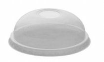 PAR 800-COUVERCLE DÔME DIAM 95MM AVEC TROU 100% RPET