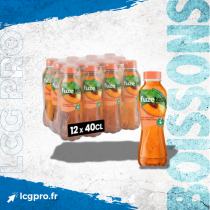  Fuze tea peche 12x40cl