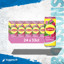 Lipton Ice tea Framboise Fraise 24 x 33cl