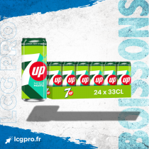 SEVEN'UP MOJITO 33CL x24