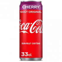 Coca cherry slim 33cl x24