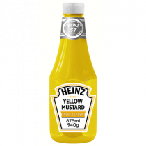 Sauce Yellow moutard HEINZ 6X875ml