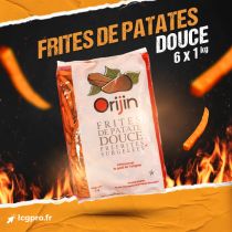 Frites de Patates Douce ORIJIN  4x2,5 kg