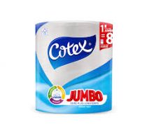 Essuie-tout Cotex Jumbo 2x950g Format Familial PROMO 