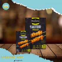 YAKITORI POULET SURGELE 10X210G MACELLARIUS HALAL AVS-